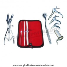 Hegar uterine dilator 3 pieces set,3-4, 7-8, 15-16, pinwheel, mathieu, grave 3pcs, collin large